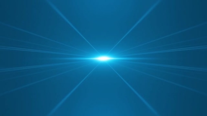 Abstract loop creative blue light shine spin radia