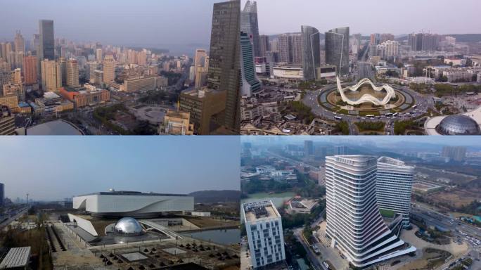6组武汉 地标 洪山广场 未来科技城