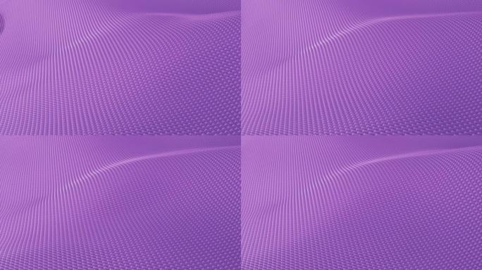 3d抽象闪亮表面-运动背景-丁香，紫色，可循环股票视频