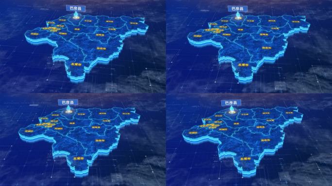 哈尔滨市巴彦县蓝色三维科技区位地图