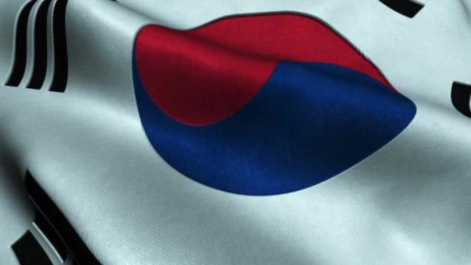 韩国国旗可以循环