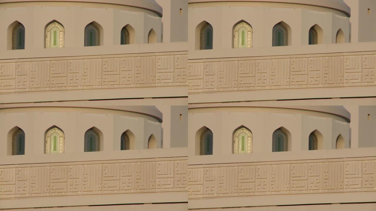 Mazoon清真寺窗户细节