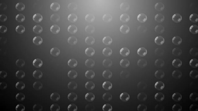黑色背景上的软气泡泡沫上升动画股票视频-氧气在海洋或泳池动画下产生泡沫-气泡碳酸水-玻璃微距镜头中的