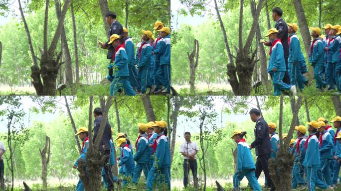 学生田间讲环保部门入课堂环保部门入乡村