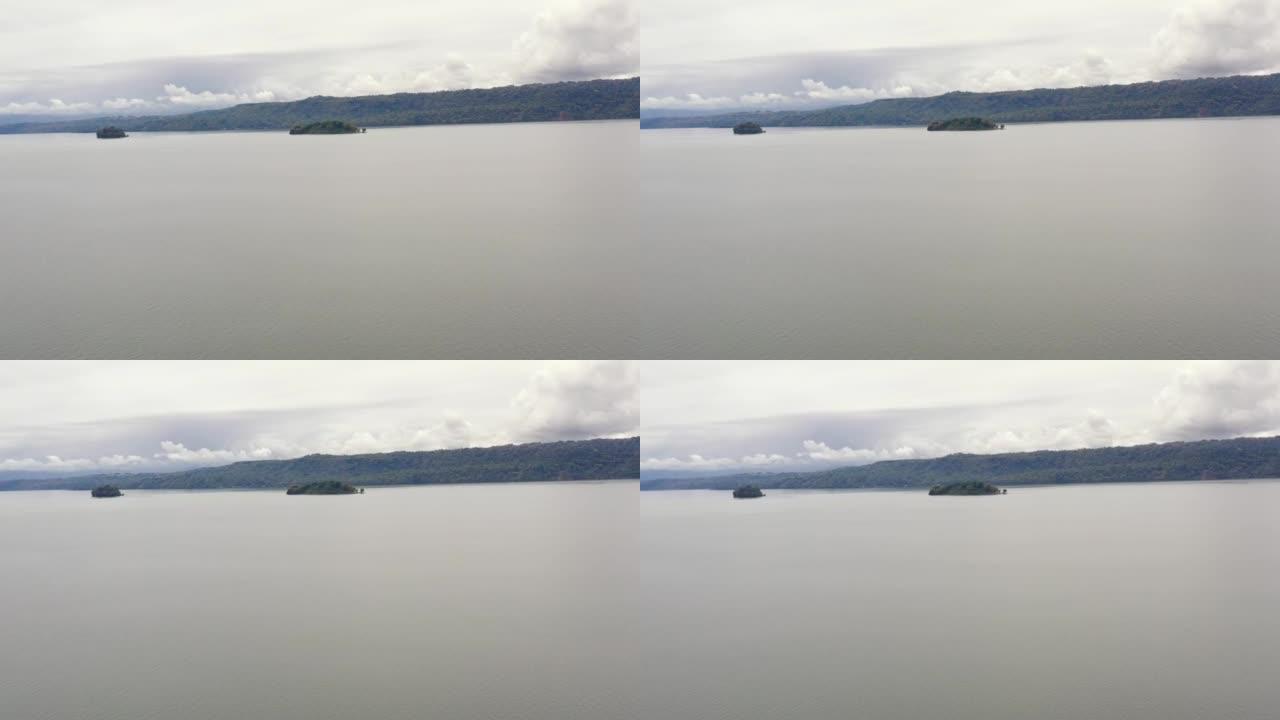 拉瑙湖。菲律宾南拉瑙棉兰老岛。
