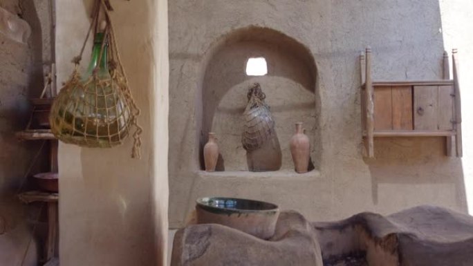 古代传统阿拉伯厨房