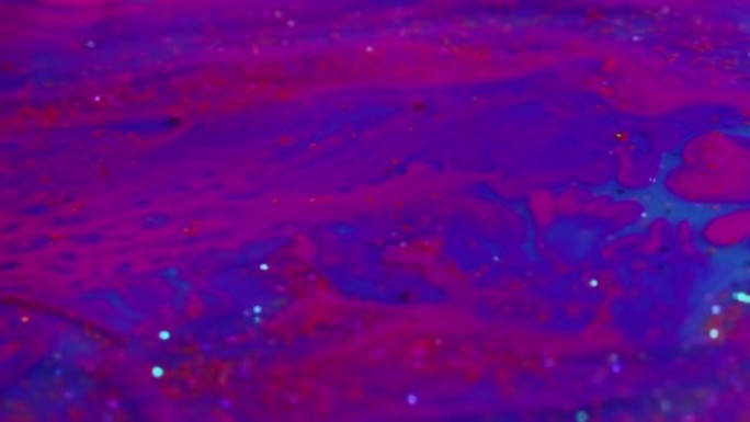 流体魔术创意艺术宇宙画紫色