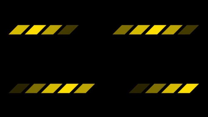 简单的彩色块过渡块滑动动画在4K 60FPS暗背景易于使用。滑动动画。