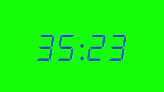 简单的60秒 (1分钟) 数字闹钟倒计时定时器