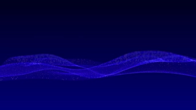 3d abstract data background. Blue digital science 