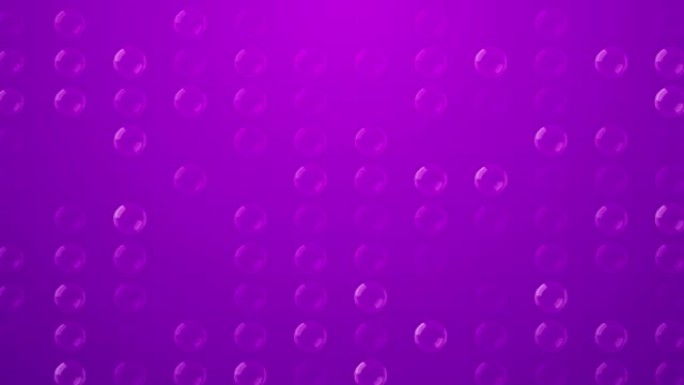 紫色背景上的软气泡泡沫上升动画股票视频-氧气在海洋或游泳池下产生泡沫动画-气泡碳酸水-玻璃微距拍摄