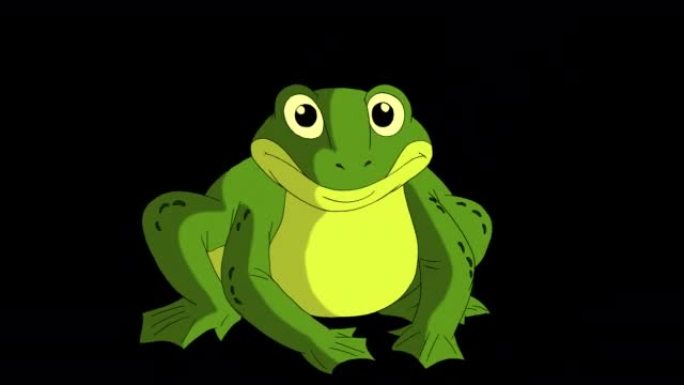 小绿青蛙嘶哑阿尔法伴侣