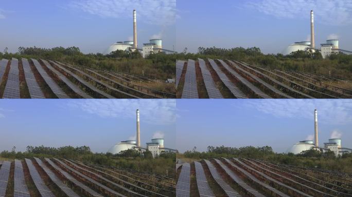 太阳能光伏和热力发电厂