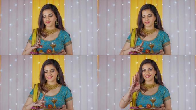 印度兄弟姐妹通过视频通话庆祝Raksha Bandhan/Bhai Dooj