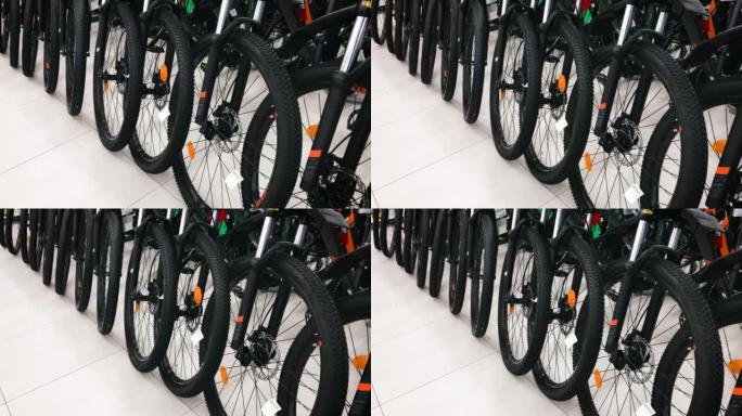 自行车商店出售自行车越野越野自行车跳跃