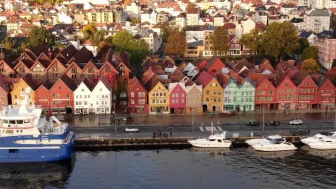 Bryggen，世界联合国教科文组织遗产，挪威卑尔根