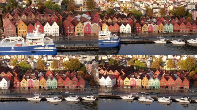 Bryggen，世界联合国教科文组织遗产，挪威卑尔根