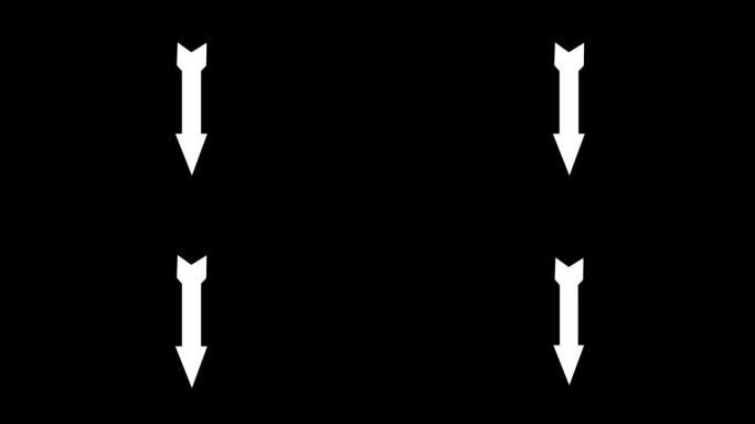 箭头动画4k分辨率