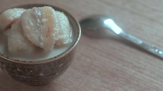 Banana in Coconut Milk , Thai Dessert