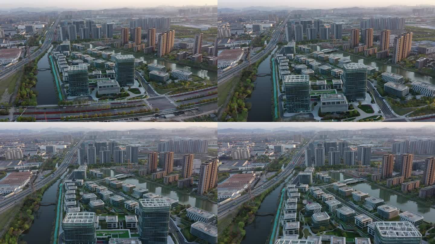 传化科技城 钱湾智谷4K航拍
