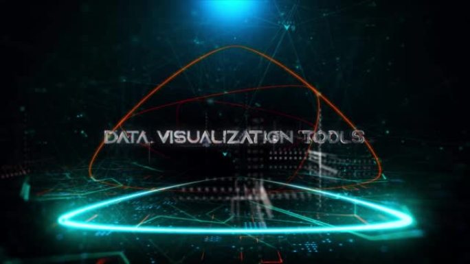 在数字媒体中编写数据可视化工具: 数据可视化工具股票mp4视频-背景数据可视化工具