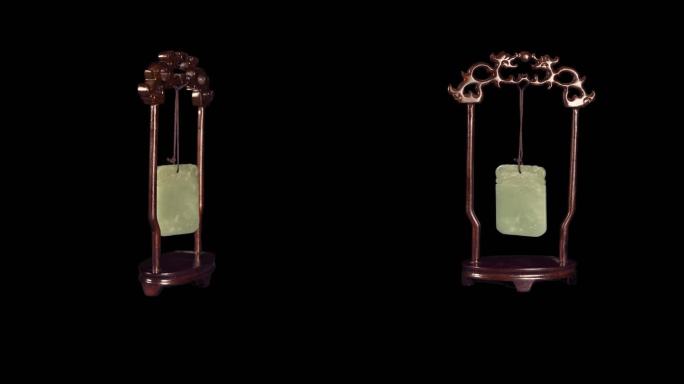 带通道古董玉璧玉佩