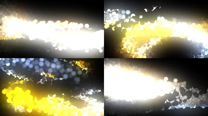光球最小波浪形表面运动图形3d渲染动画素材