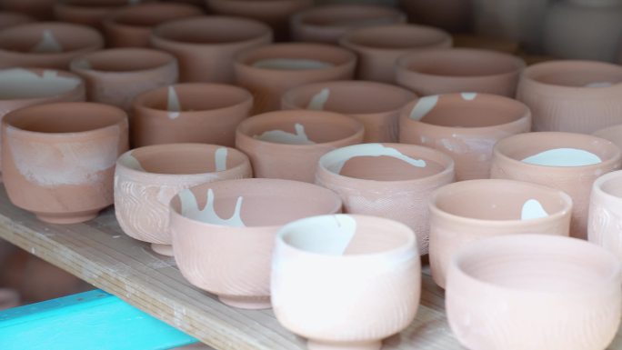 陶瓷茶盏手工制作