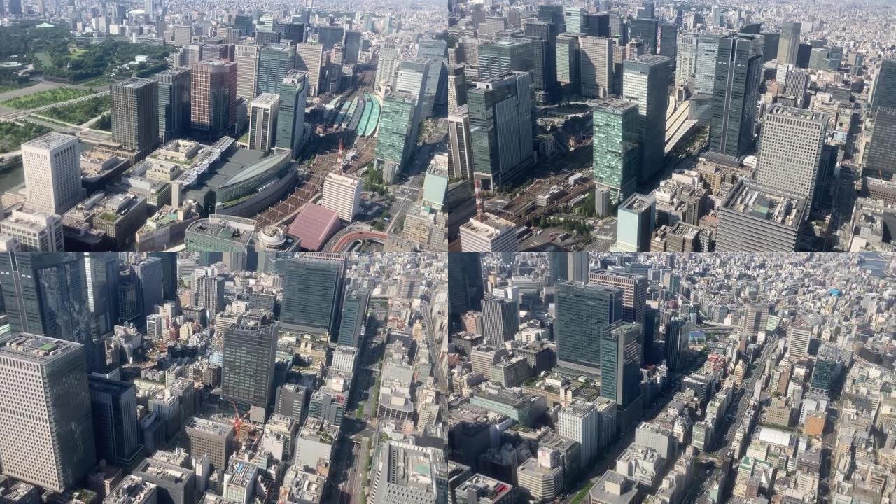 从直升机观看，东京，2022 (无声音)