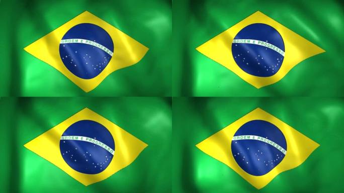 巴西国旗动画