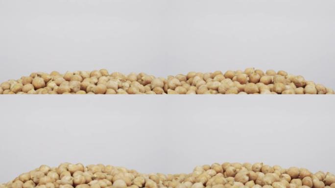 生大豆食品有机质地，旋转成一圈。复制空间