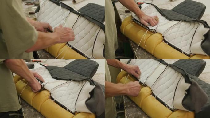 用皮革制作汽车座椅套的工艺