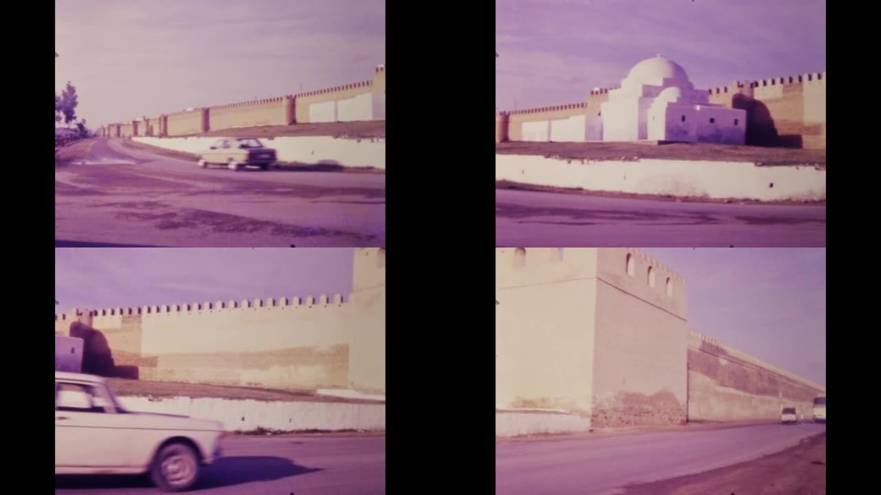 突尼斯1983，El Jem城市景观