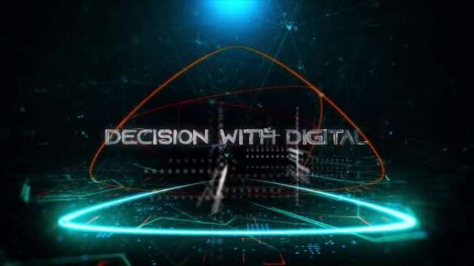 数字媒体中的数字决策: 数字股票mp4视频决策-数字背景决策