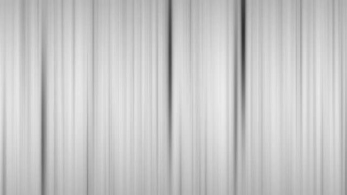 无缝循环艺术黑色和白色光颜色渐变条发光垂直线运动抽象背景。4k发光垂直条移动抽象背景动画。黑白窗帘动