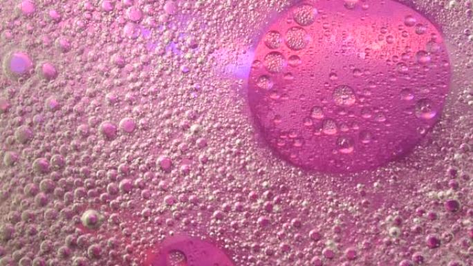 粉色油泡簇