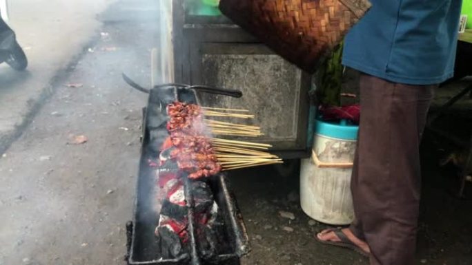 印度尼西亚最好的烹饪沙爹