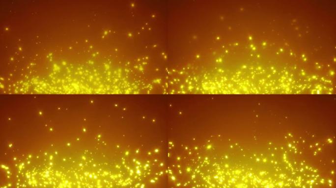 黄金粒子循环动画