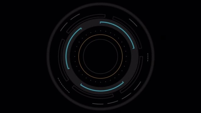 PNG Alpha.Abstract Circle and line HUD technologic