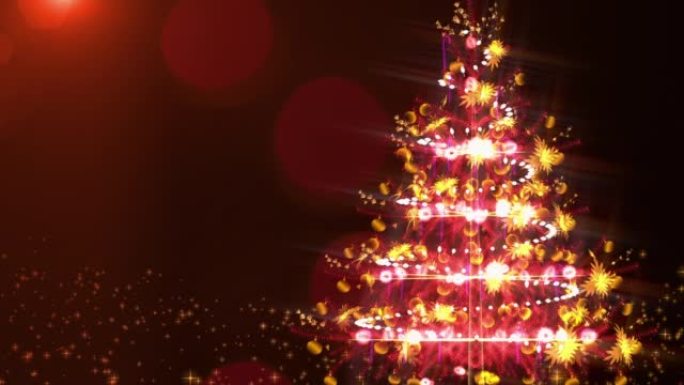 闪闪发光的圣诞树闪闪发光的圣诞树
