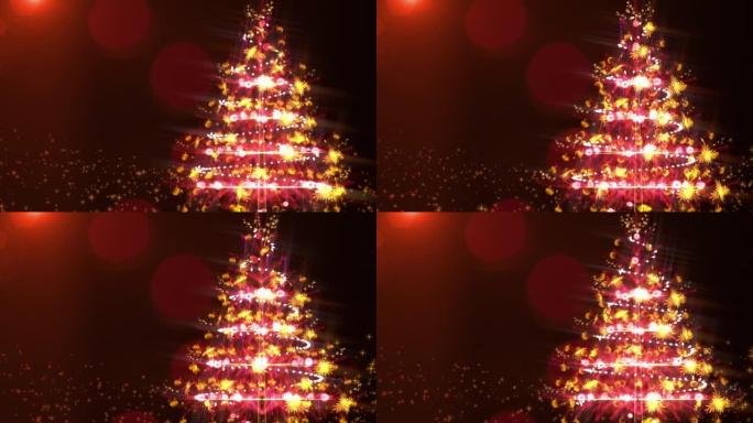 闪闪发光的圣诞树闪闪发光的圣诞树