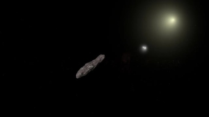 Oumuamua，星际天体，在外太空