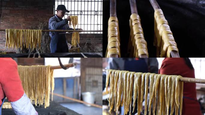 天然绿色手工食品腐竹