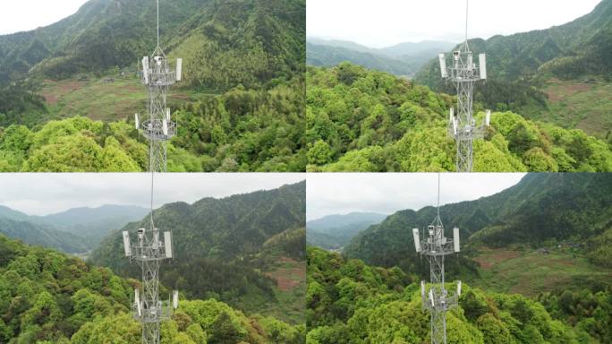 大山深处通讯信号基站