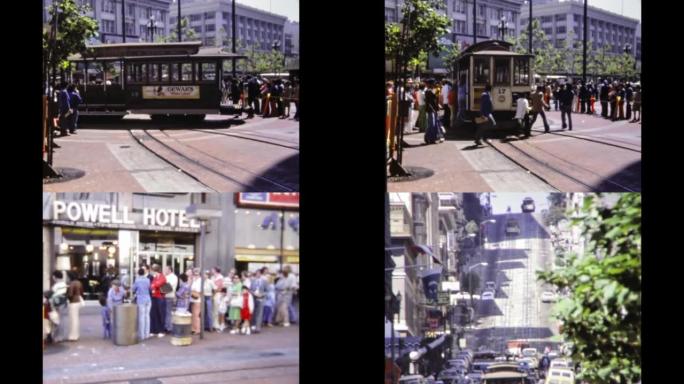 美国1977，旧金山电车