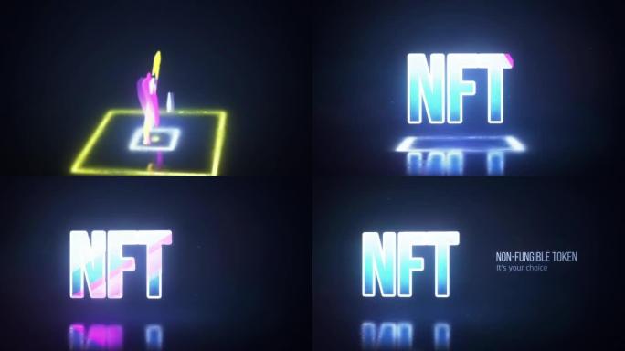 彩色全息标志显示 _ 1080p-NFT简介