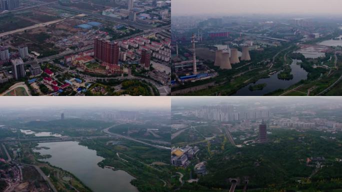 北京首钢周边永定河改造