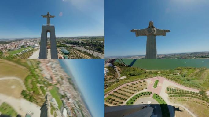 葡萄牙里斯本基督国王圣所的天线