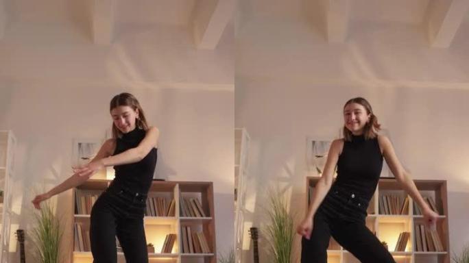 影响者生活方式病毒内容女性舞蹈