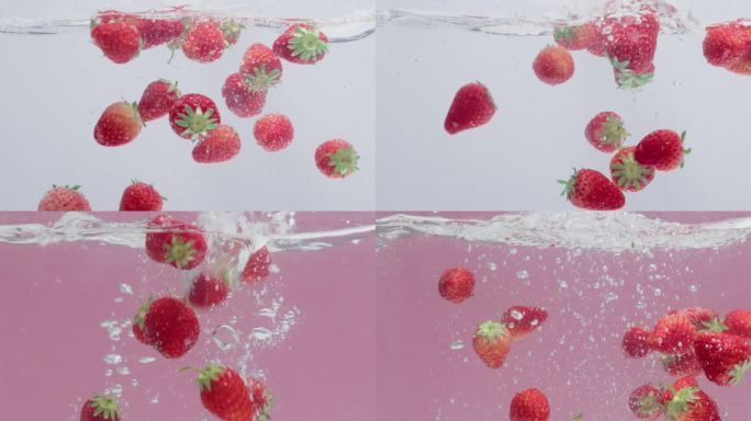 草莓 入水 升格